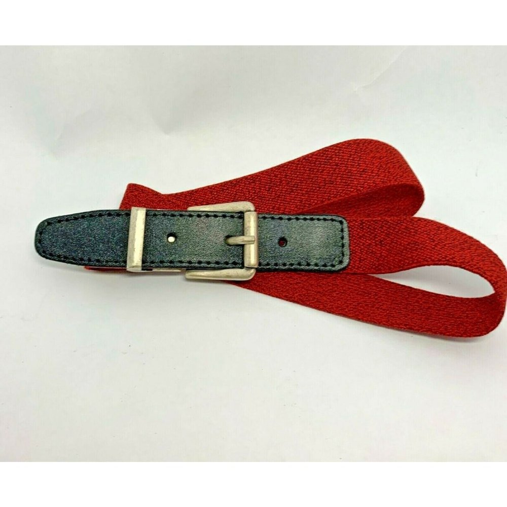 Elastic Belt Red & Black  | Made in France